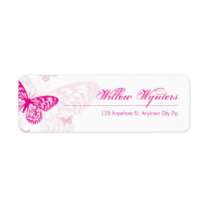 PETITS PHOQUES ÉTIQUETTES :: papillons 1
