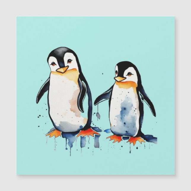 Petits pingouins mignons (Devant)