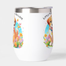 Petits Poches De Chiot Mignonne Grand Amour
