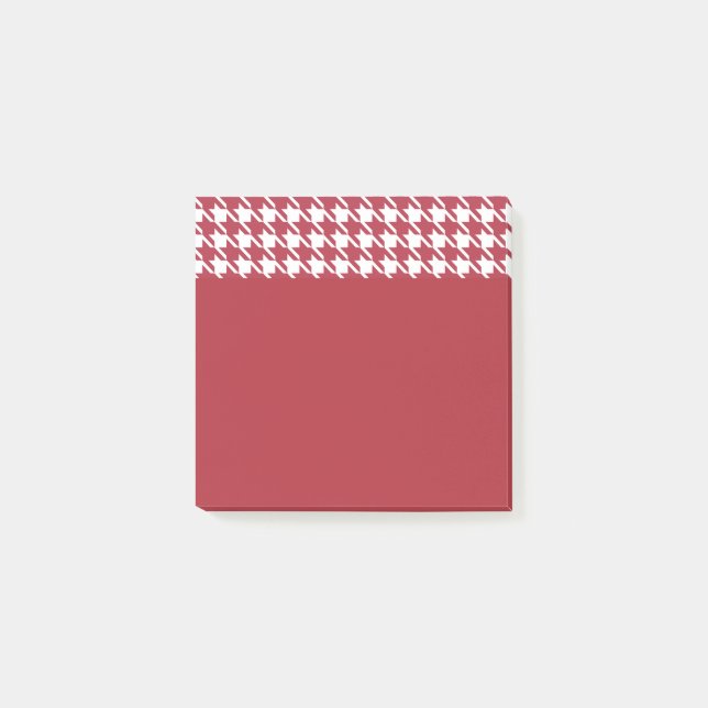 Petits Post-It à carreaux rouges (Devant)