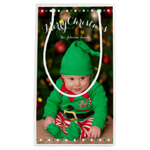 Petits sacs cadeaux de Noël personnalisés