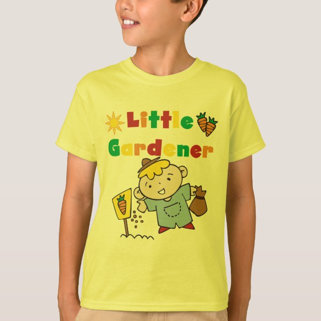 Petits T-shirts et cadeaux de jardinier de garçon (Devant)