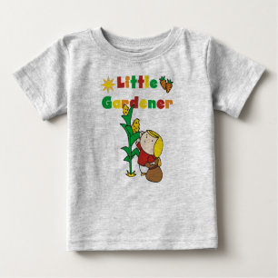 Petits T-shirts et cadeaux de jardinière de fille