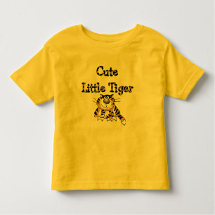 Petits T-shirts et cadeaux mignons de tigre