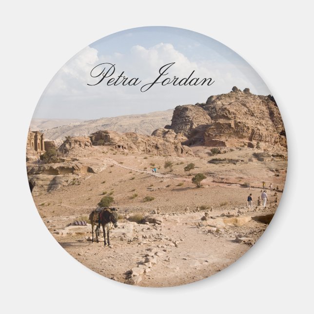 Petra Jordan Magnet (Devant)