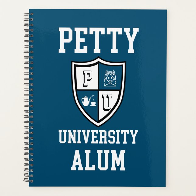 Petty University Alum bleu grad alma mater drôle (Devant)