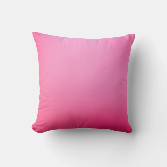 Pétunia rose vif fleur, coussin presque solide (Recto)