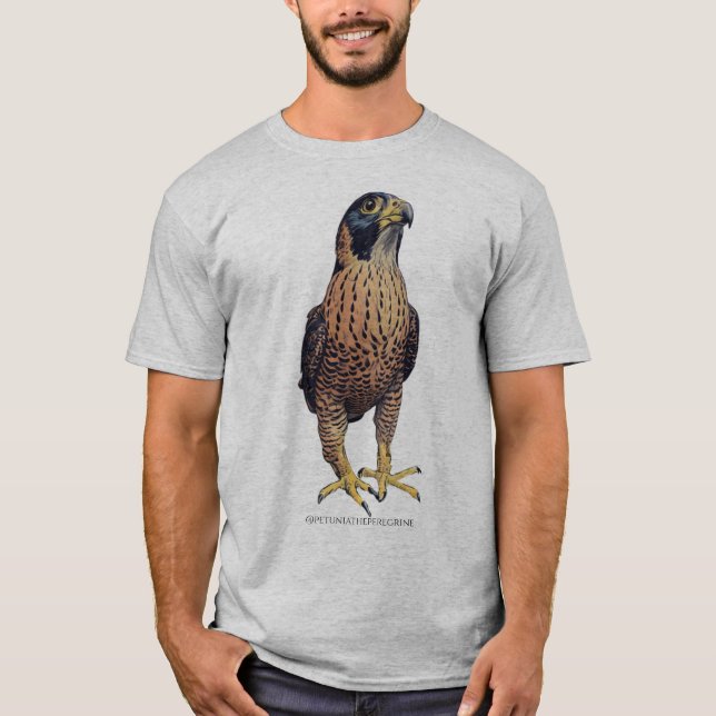 Petunia the Peregrine Falcon T-Shirt (Devant)