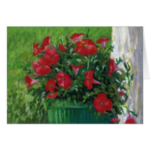 "Pétunias rouges "