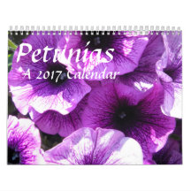 Pétunias - un calendrier 20XX