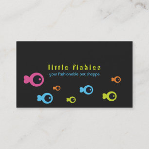 Peu de cartes de visite de Fishies