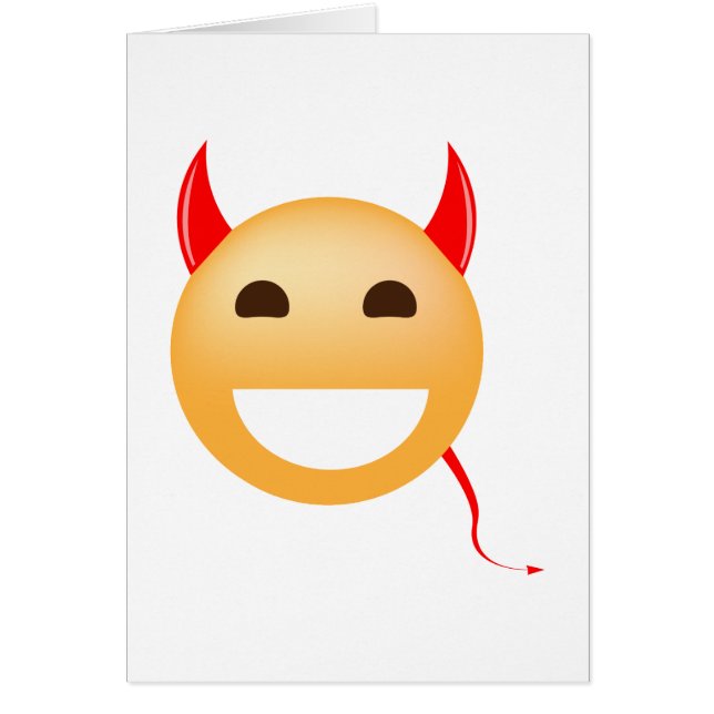 Peu de diable d'Emoji (Devant)