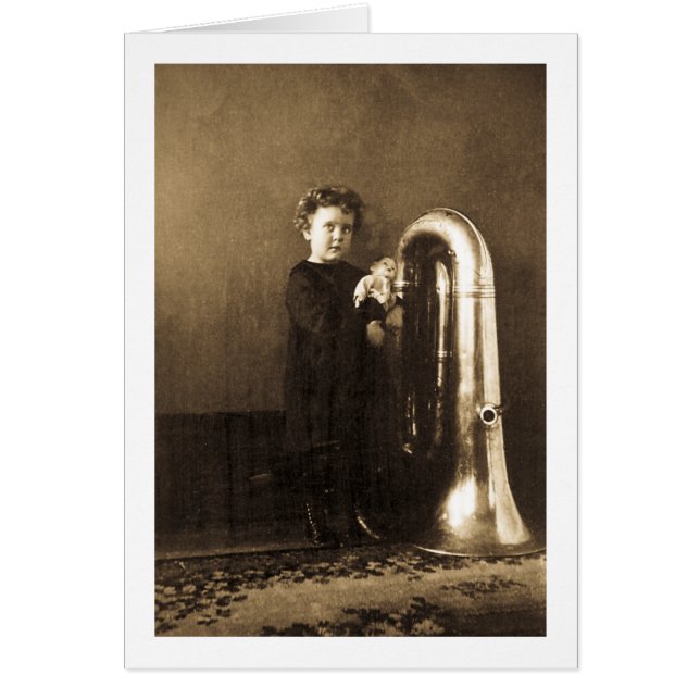 Peu de fille de tuba (Devant)