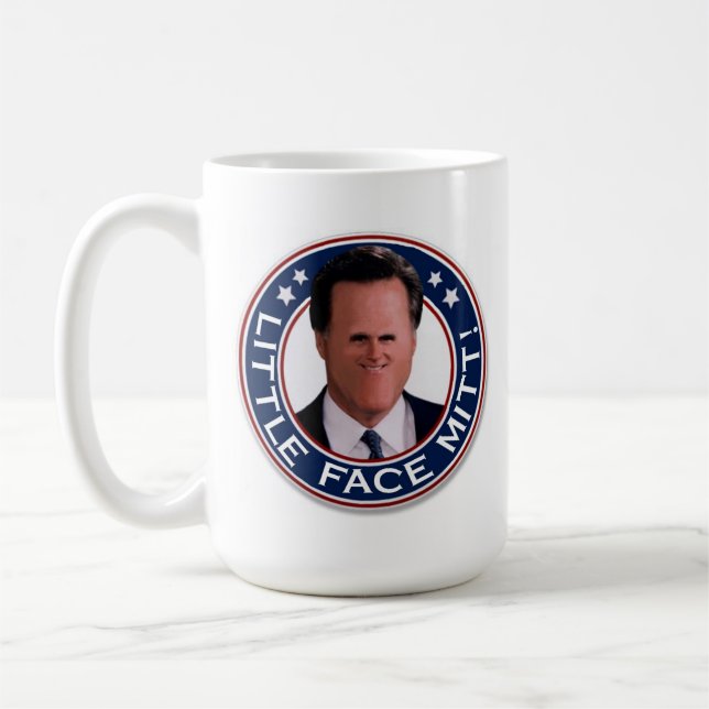 Peu de gant de visage ! Tasse (Gauche)