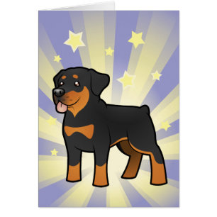 Peu de rottweiler d'étoile