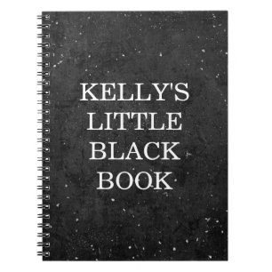 Peu de style de tableau de livre noir -