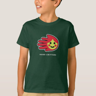 Peu de T-shirt rouge de capuchon
