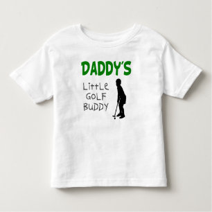 Peu de T-shirts d'ami du golf du papa
