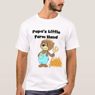 Peu de T-shirts et cadeaux de main de la ferme du