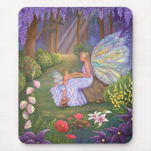 Peu de tapis de souris de l'amour de Gramma (Devant)