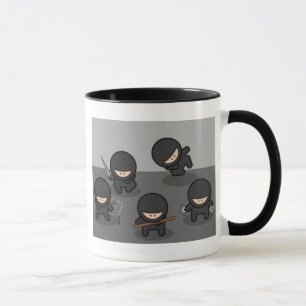 Peu de tasse de café de Ninja