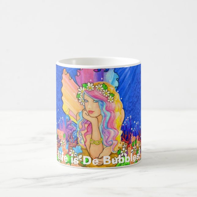 Peu de tasse de sirène d'Aurella, la vie est De (Centre)