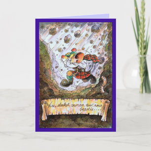 Peu, sleekit, cowran, carte tim'rous de poésie de