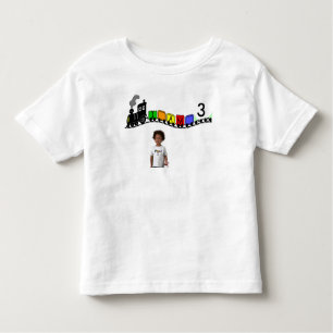 PEU T-SHIRT NOIR DE TRAIN