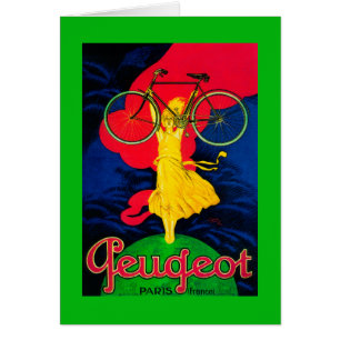 Peugeot Bicyclette Poster VintageEurope