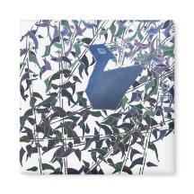 PEUR D'AMOUR ÉTERNEL PEACOCK MAGNET