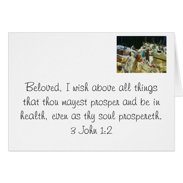 Peut Dieu vous bénir avec la prospérité (Devant Horizontal)