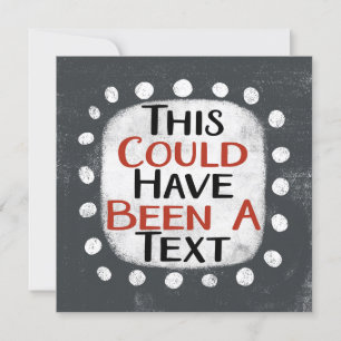 Peut-Être Une Carte De Voeux Texte