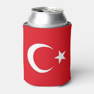 Peut le glacière avec le drapeau de la Turquie