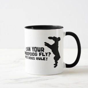 Peut votre tasse de mouche de chien de berger