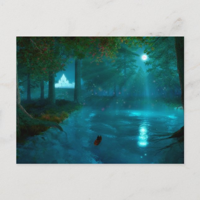 Phantastes : Carte postale pour le palais de fée (Devant)