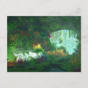 Phantastes : La Dame du Marbre Carte Postale