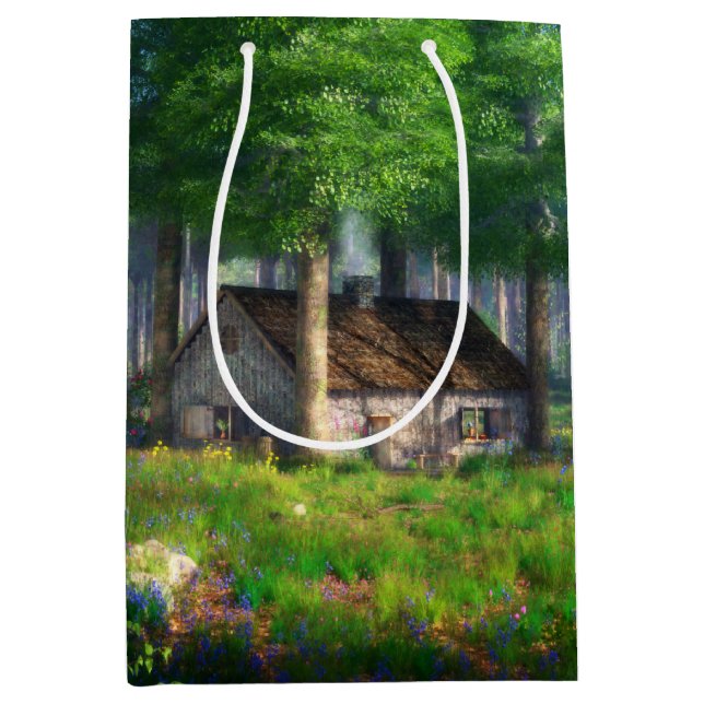 Phantastes : Les Sacs Cadeaux Cottages Forêts (Devant)