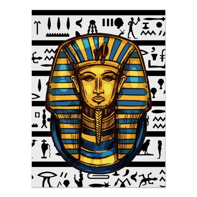 Pharaoh of Egypt Poster / Pôster Faraó do Egito (Devant)