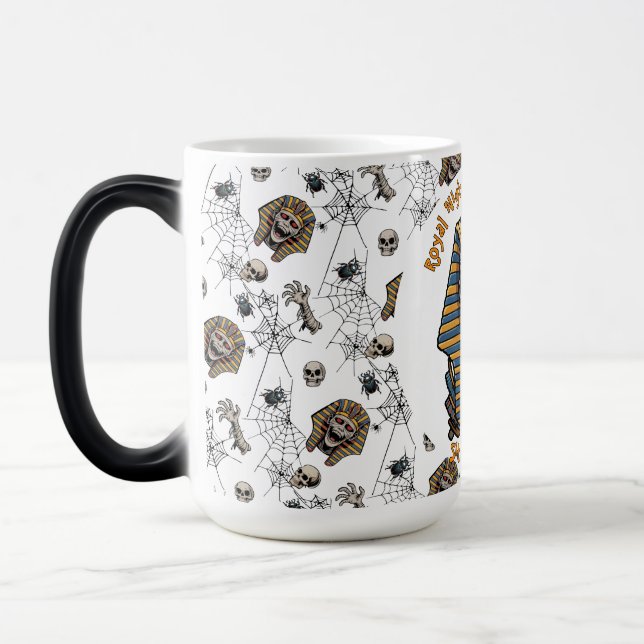 🤍 Pharaon blanc Mummy Mug 🎃 👑 (Gauche)