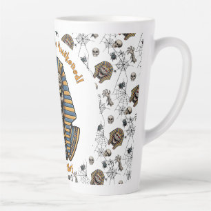 🤍 Pharaon blanc Mummy Mug 🎃 👑