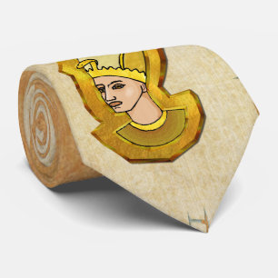 Pharaon Hiéroglyphes Cravate d'art populaire égypt