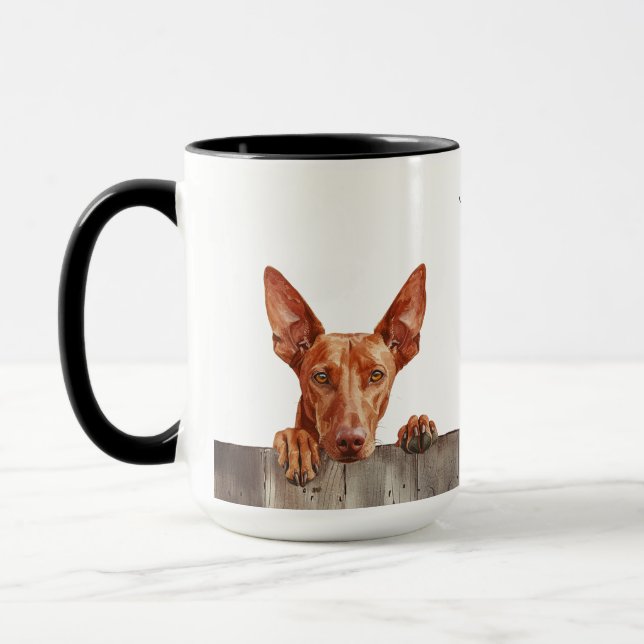 Pharaon Hound Chien Mug (Gauche)