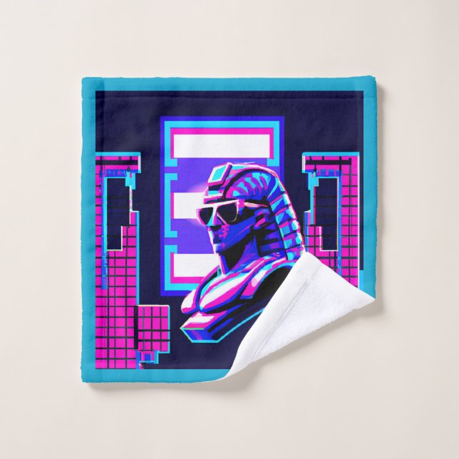 Pharaon Synthwave (Gant de toilette)