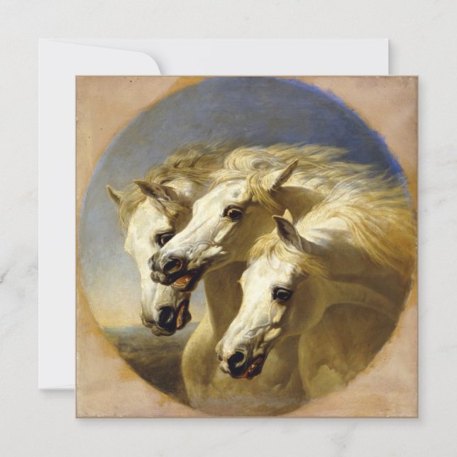 Pharaon's Horses 1848 JF Herring, Carte Sr Hi-Def (Devant)