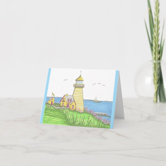 Phare 1; Carte pliée (Devant)