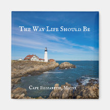 Phare à Cape Elizabeth, Maine Magnet