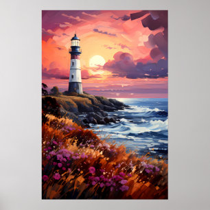Phare Affiche AI