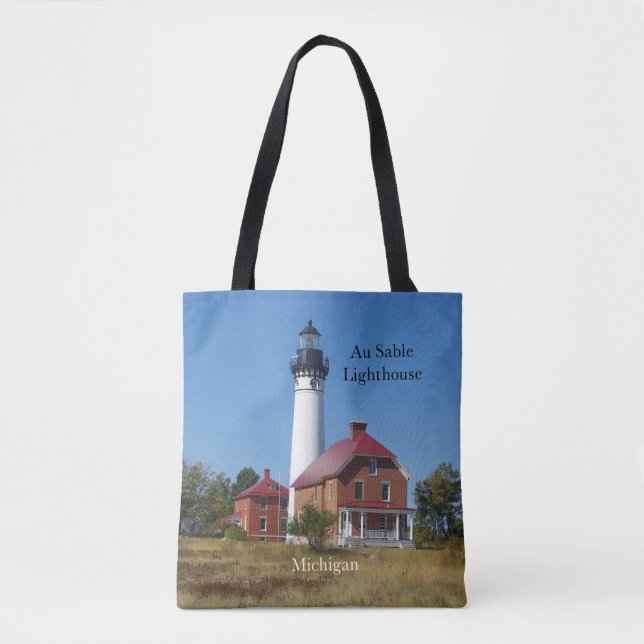 Phare Au Sable sur tout le sac fourre-tout (Devant)
