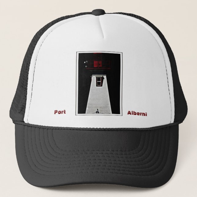 Phare avec le casquette de corneille, port, (Devant)