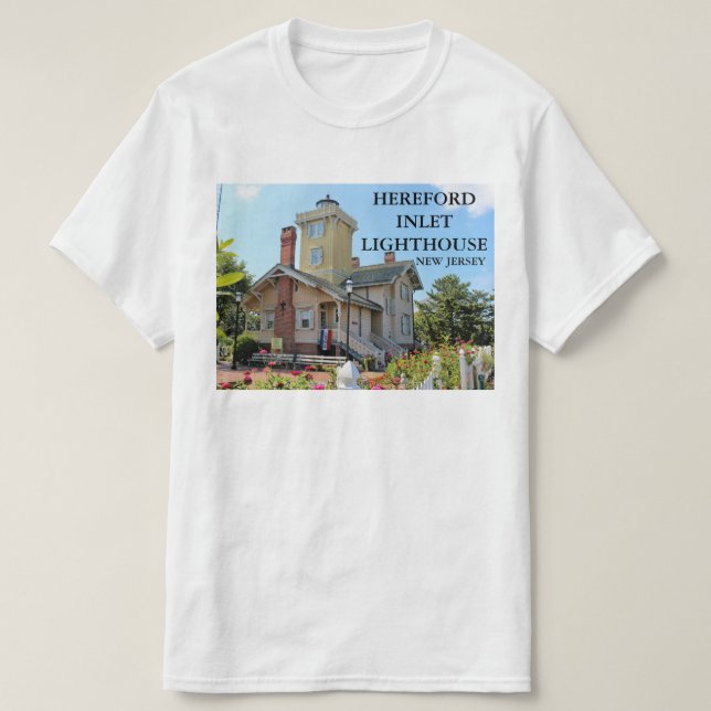 Phare d'admission de Hereford, T-shirt de New (Design devant)